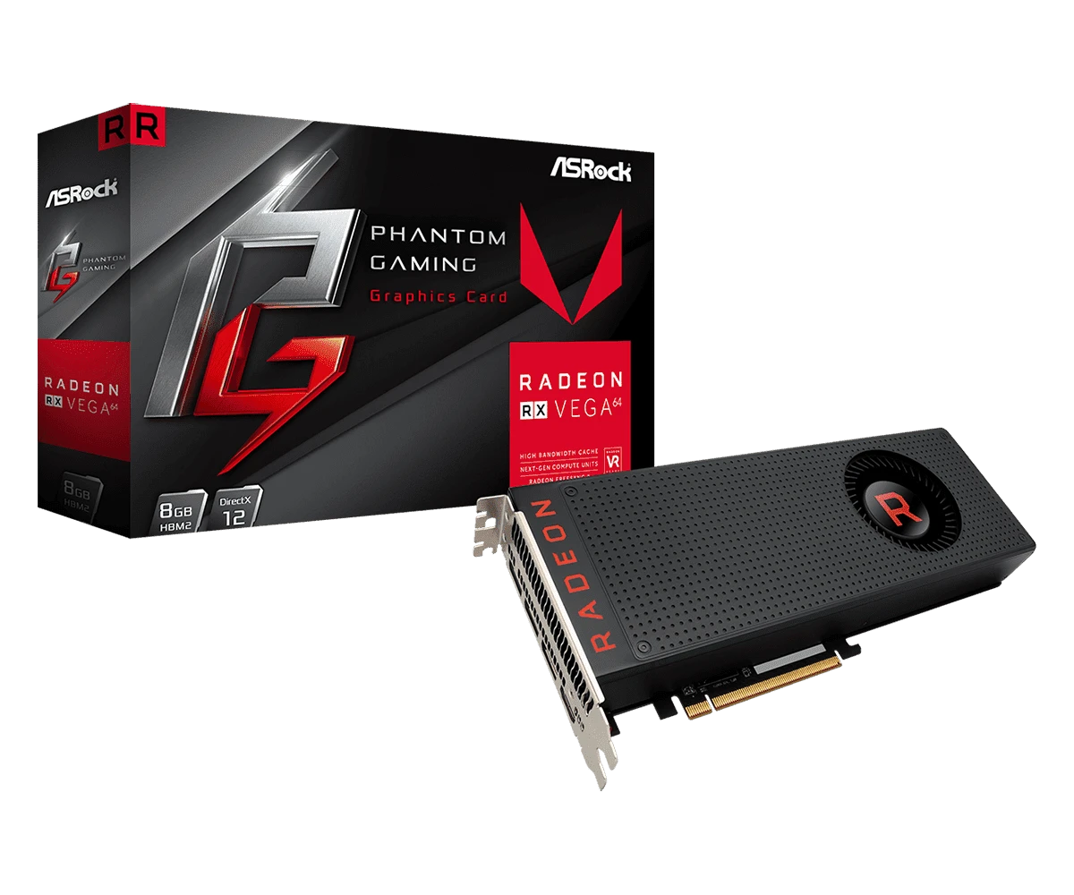 ASRock Phantom Gaming X Radeon RX VEGA 64 8G